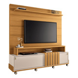 Home Painel Theater Bold Sala Tv Até 65 Polegadas Cor Cinamomo/off White