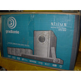 Home Theater Gradiente Hts-520 Pouco Uso. C/ Sub+ 5 Cxs.