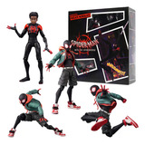 Homem Aranha Action Figure Miles Morales Aranha Verso