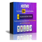 Hostiko Wordpress Whmcs Hosting Tema Atualizado