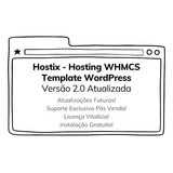 Hostix Whmcs Template 2.0 Original - Ultima Versão