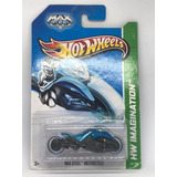 Hot Wheels - Max Steel Motorcycle - Hw Imagination Azul