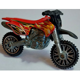 Hot Wheels 1/64 Pack (avulso): Hw450f No3 Moto Cross Dv06