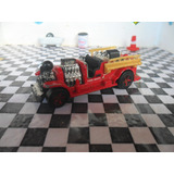 Hot Wheels Bombeiro Antigo Párachoque Quebrado - Raro