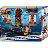 Hot Wheels City Super Loja De Pneus - Mattel Hdp02