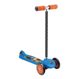 Hot Wheels Patinete Radical Tri Wheels 3 Rodas Fun F00551 Cor Azul/laranja