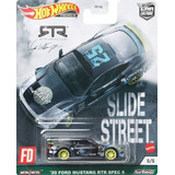 Hot Wheels Premium - Slide Street 20 Ford Mustang Rtr Spec 5