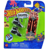 Hot Wheels Skate Mattel De Dedo Com Tenis Hall Of Flame
