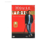 House Dr 3 Temporada Completa ( Box 6 Dvd) Hugh Laurie) Novo