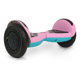 Hoverboard Skate Elétrico 10 Polegadas Hoverboardx Cor Rosa
