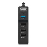 Hub Usb 3.0 2.0 4 Portas Extensão Régua Computador Notebook