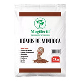 Humus De Minhoca Adubo Orgânico Emb. 2kg
