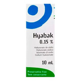 Hyabak Colírio Frasco Com 10ml