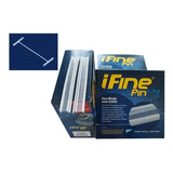 I Fine Pin Nylon 11mm - 10.000 Peças - Etiqplast Cor Branco I Fine Pin 11mm