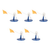 Ice Fishing Supply, Pacote Com 5 Unidades, Flag Tip Up Winte