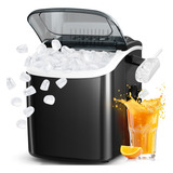 Ice Maker Antarctic Star Countertop 26 Libras/dia Preta