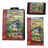 Id 42 Sonic 3 Cib Original Mega Drive Genesis Sega