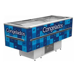 Ilha Para Congelados Fricon Dupla Ação Azul 568 Litros- 220v