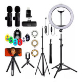 Iluminador Kit Blogueira Influencer Top Completo Ring Light