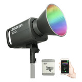 Iluminador Led Amaran 300c Rgb Luz Contínua 300w Monolight Cor Da Estrutura Cinza 110v/220v