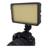 Iluminador Led Hd 160 Video Bicolor Filmagem Lightdow Ld-160