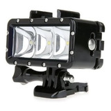 Iluminador Luz Led Mergulho Flash Sj4000 Para Gopro