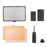  Iluminador Profissional De 160 Led+bateria+carreg + Bat Ext