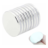 Imã Neodímio 30x3 Super Forte 30mm X 3mm N35 - 5 Peças