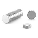 Ímã Neodímio Ø 6x2 Mm N35 100 Unidades