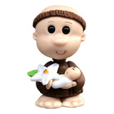 Imagem Infantil Em Biscuit De Santo Antônio 5cm