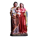 Imagem Sagrada Família Resina 20cm Cor Colorida