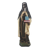 Imagem Santa Efigênia 60cm Gesso
