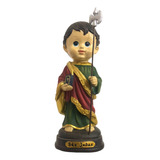 Imagem São Judas Tadeu Infantil Em Resina.