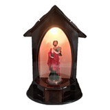Imagem São Judas Tadeu + Oratório Com Luz 110v