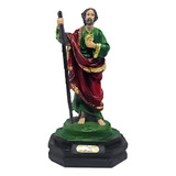 Imagem São Judas Tadeu Resina 14 Cm Santo Causas Impossiveis