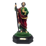 Imagem São Judas Tadeu Resina 14 Cm Santo Causas Impossiveis