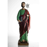 Imagem São Judas Tadeu Santo Dos Desesperados Em Gesso 60cm
