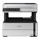 Impressora Multifuncional Epson Ecotank M3180 Com Wifi Branca E Preta 100v/240v
