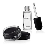 Inglot Duraline 9ml + Delineador Em Gel 77 (preto)