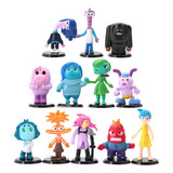 Inside Out 2 - Conjunto Completo Com 12 Peças Divertidamente