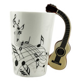 Instrumento Musical Note Style Café Leite Cup, Presente De