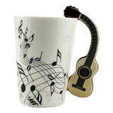 Instrumento Musical Note Style Café Leite Cup, Presente De