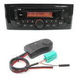 Interface Bluetooth Auxiliar Para Todos Rádio Original Fiat