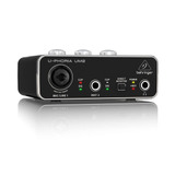 Interface De Áudio Behringer U-phoria Um2