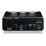 Interface De Audio U-phoria Um-2 Behringer
