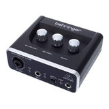 Interface De Áudio Usb 2 X 2 () Um2 Behringer Cor Preta