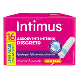 Intimus Absorvente Interno Discreto Super - 16 Unidades