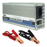 Inversor 2000w 24v Para 220v Transformador Conversor Tensão