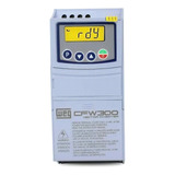 Inversor De Frequência Weg Cfw300 Cfw300a07p3s2nb20 Entrada Monofásica 7.3a 2hp 220v