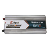 Inversor De Voltagem Gilgal 4000w 12v P/ 220v Para Energia Solar, Transforma Corrente Contínua Em Alternada Para Sistemas Fotovoltaicos Domésticos E Comerciais